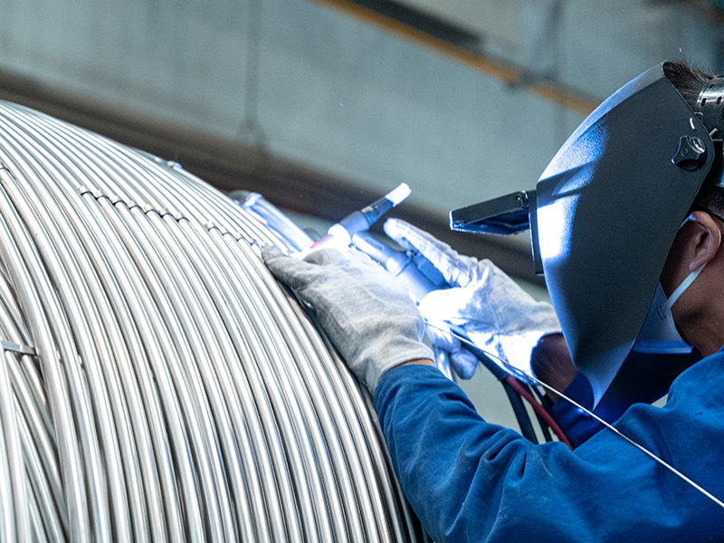 繞管換熱器，列管式換熱器，鋁制壓力容器